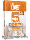 2020 ÖABT Tarih Öğretmenliği Çözümlü 5 Deneme Yeni Sistem
