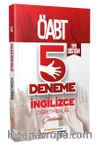 2020 ÖABT İngilizce Öğretmenliği Çözümlü 5 Deneme Yeni Sistem