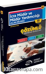 İcra Müdürlüğü ve Müdür Yardımcılığı 10 Deneme 