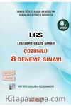 8. Sınıf LGS Çözümlü 8 Deneme Sınavı 