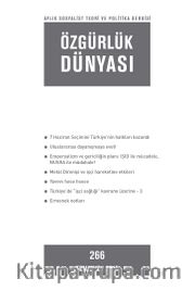 Özgürlük Dünyası / Aylık Sosyalist Teori ve Politika Dergisi / Temmuz 2015 Sayı:266