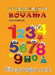 Sayı ve Şekiller / Eğlenceli ve Eğitici Boyama