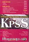 KPSS 2006 Tüm Adaylar İçin Konu Anlatımlı