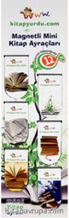 Magnetli Mini Kitap Ayraçları / Kitap Temalı