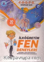 İlköğretim Fen Deneyleri (4.5.6.7.8. Sınıflar İçin) - Vcd Uygulamalı ve Milli Eğitim Bakanlığı Müfredatına Uygun (30 Vcd)