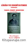 Lisan ve Edebiyatımız Hakkında Tahlil-Tenkit-Mukayese