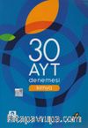 AYT 30 Deneme Kimya
