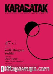 Karabatak İki Aylık Edebiyat ve Sanat Dergisi Kasım-Aralık 2019 Sayı:47