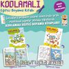Kodlamalı Eğitici Boyama / 5-6 Yaş 1. ve 2. Seviye (2 Kitap)