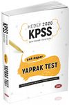 KPSS Genel Yenetek-Genel Kültür  Çek Kopar Yaprak Test