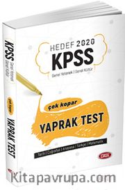 KPSS Genel Yenetek-Genel Kültür  Çek Kopar Yaprak Test