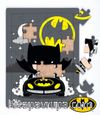 Batman - Batmobile Ahşap Puzzle 35 Parça (KOP-BT003 - XXXV) Lisanslı Ürün   