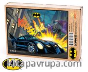 Batman - Batmobile Krassh Ahşap Puzzle 204 Parça (KOP-BT039 - CC) Lisanslı Ürün   