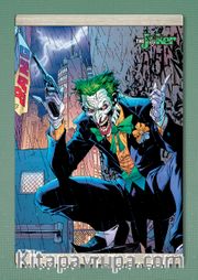 Full Frame Kanvas Poster Magnetli - Joker - Bang Gun (FF-JK008) Lisanslı Ürün   