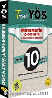 YÖS Matematik - IQ Geometri Çözümlü 10 Deneme 