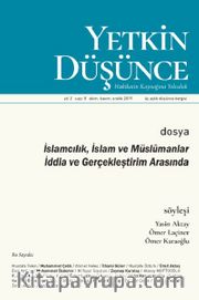 Yetkin Düşünce Sayı:8 Ekim-Kasım-Aralık 2019