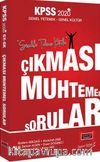 2020 KPSS Genel Yetenek Genel Kültür Çıkması Muhtemel Sorular