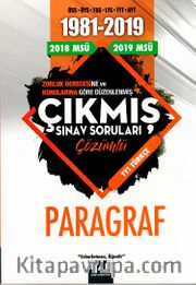 TYT Türkçe Paragraf Çözümlü Çıkmış Sınav Soruları
