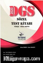 2020 DGS Sözel Test Kitabı Türkçe- Sözel Mantık