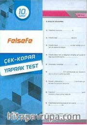 10. Sınıf Felsefe Yaprak Test 