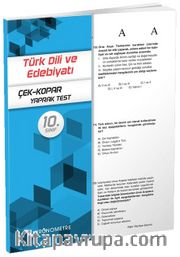 10. Sınıf Türk Dili ve Edebiyatı Çek-Kopar Yaprak Test