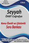 2020 ÖABT SEYYAH Coğrafya Soru Bankası Çözümlü 