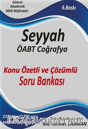 2020 ÖABT SEYYAH Coğrafya Soru Bankası Çözümlü 