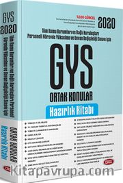 2020 Türkiye Kamu Kurumları ve Bağlı Kuruluşları Personeli GYS ve Unvan Değişikliği Ortak Konular Hazırlık Kitabı