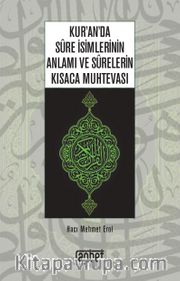 Kur’an’da Sure İsimlerinin Anlamı ve Surelerin Kısaca Muhtevası