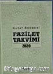 2020 Fazilet Takvimi Yurtiçi 2. Bölge Ciltli Takvim-Lüks (10x14)