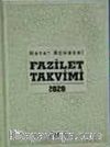2020 Fazilet Takvimi Yurtiçi 3. Bölge Ciltli Takvim-Lüks (10x14)