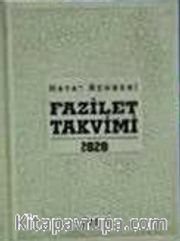 2020 Fazilet Takvimi Yurtiçi 3. Bölge Ciltli Takvim-Lüks (10x14)