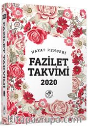 2020 Fazilet Takvimi Yurtiçi 5. Bölge Ciltli Takvim (10x14)