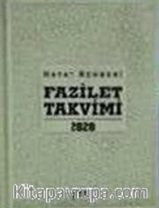 2020 Fazilet Takvimi Yurtiçi 5. Bölge Ciltli Takvim-Lüks (14x18)