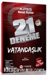 2020 KPSS Vatandaşlık 21 Deneme Dijital Çözümlü
