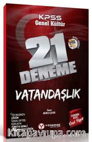 2020 KPSS Vatandaşlık 21 Deneme Dijital Çözümlü