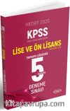2020 KPSS Lise ve Önlisans Tamamı Çözümlü 5 Deneme