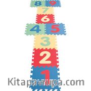 Pilsan Polietilen Rakamlı Sek Sek Yer Karosu 300x300x7 mm(03436)