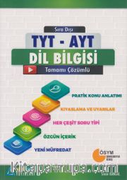 YKS TYT Dil Bilgisi Tamamı Çözümlü Konu Özetli 