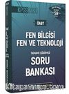 2020 KPSS ÖABT Fen Bilimleri Fen ve Teknoloji Tamamı Çözümlü Soru Bankası Seti (4 Kitap)