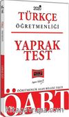 2020 ÖABT Türkçe Öğretmenliği Yaprak Test