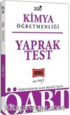 2020 ÖABT Kimya Öğretmenliği Yaprak Test