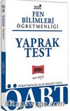 2020 ÖABT Fen Bilimleri Öğretmenliği Yaprak Test