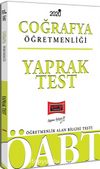 2020 ÖABT Coğrafya Öğretmenliği Yaprak Test