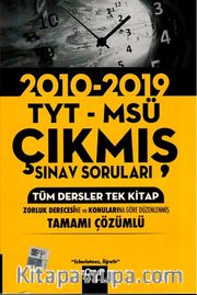 TYT MSÜ Tüm Dersler Tek Kitap Tamamı Çözümlü Çıkmış Sınav Soruları