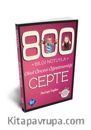 ÖABT 800 Bilgi Notuyla Okul Öncesi Öğretmenliği Cepte