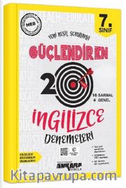 7. Sınıf Güçlendiren İngilizce 20 Deneme Sınavı 
