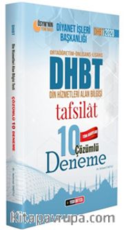 2020 DHBT Tafsilat Serisi Tüm Adaylar 10 Çözümlü Deneme