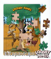 Looney Tunes - In the Jungle Ahşap Puzzle 35 Parça (KOP-LT020 - XXXV) Lisanslı Ürün  