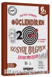 6. Sınıf Güçlendiren Sosyal Bilgiler 20 Deneme Sınavı